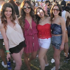 Magenta Free People Set